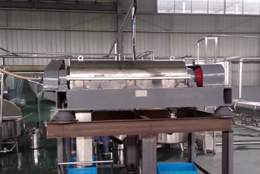 三相臥螺離心機(jī)在餐廚垃圾處理分離中的應(yīng)用（全套工藝流程）