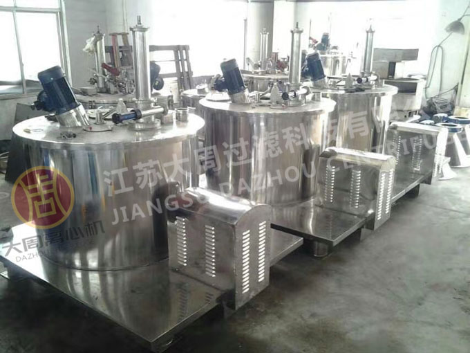 LGZ1250型全自動刮刀離心機(jī)10臺訂單生產(chǎn)制作中